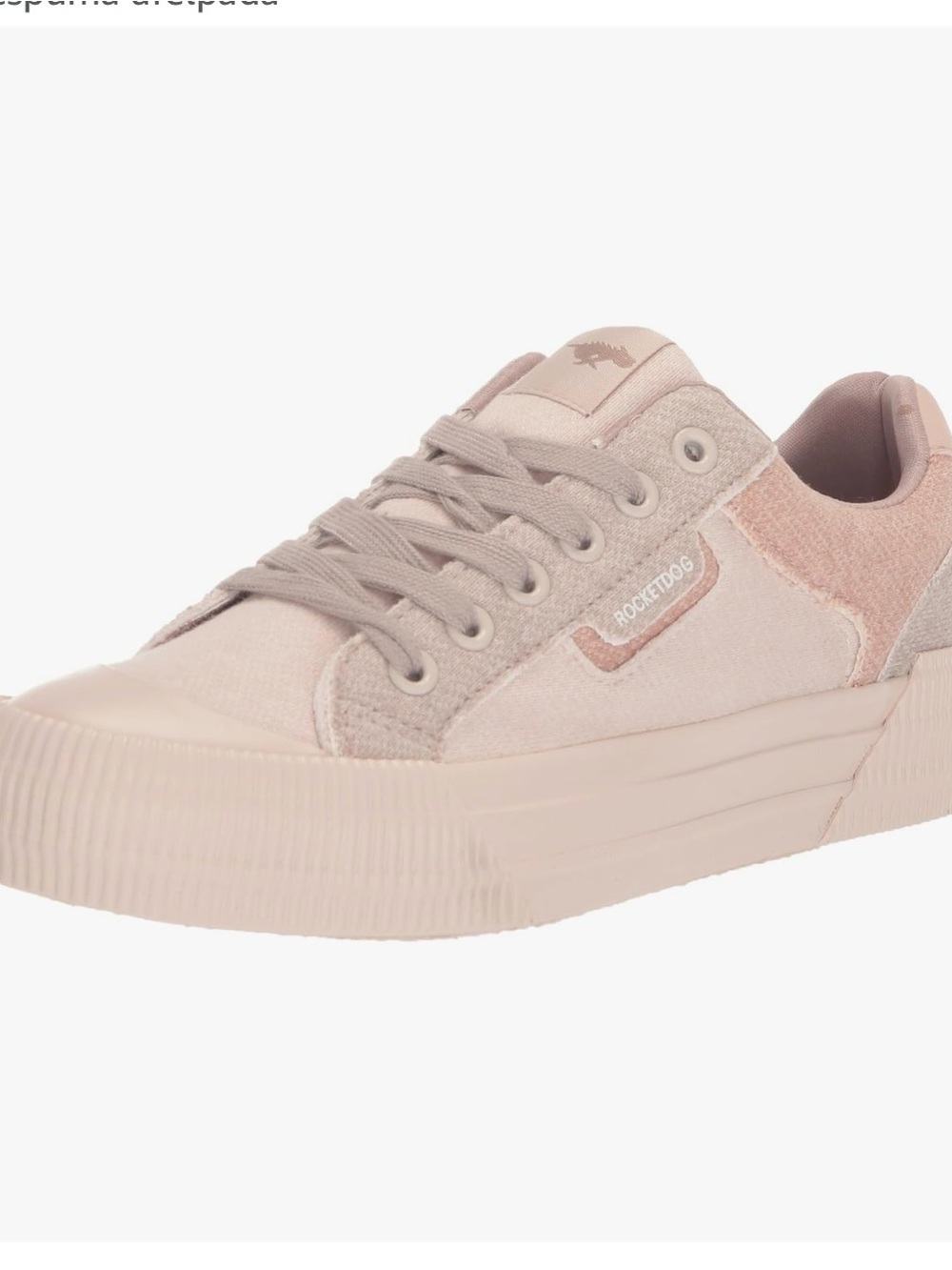 Rocket Dog Women's Platform Sneaker in Blush Pink